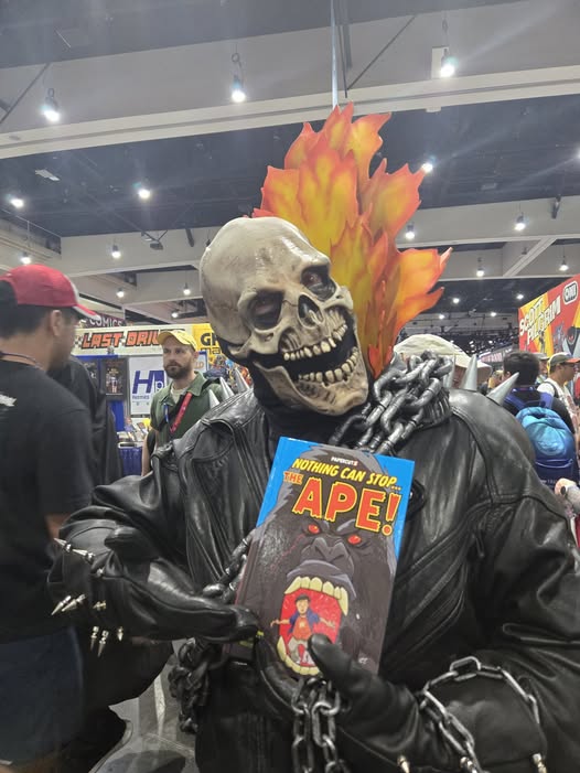 Ghost Rider display at SDCC